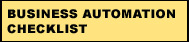 Business Automation Checklist